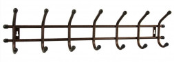 Вешалка настенная ИСТОК Вешалка настенная "Уют 7" 7 кр. арт.ВНУ71 (10 шт/уп), цв.Медный антик