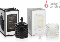 Свеча BARTEK ароматизированная в стакане - Гламур 180гр (Glamorous)