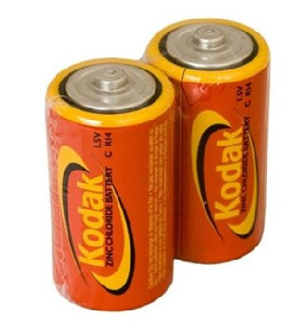 Элементы питания KODAK (Б0005140) R14-2S SUPER HEAVY DUTY ZINC