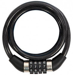 PARK Замок велосипедный кодовый 120см, 8мм, перекодируемый
