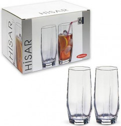 Набор стаканов &quot;Хисар&quot; (6шт.) 42859 выс. 1/8шт. PASABAHCE 42859B