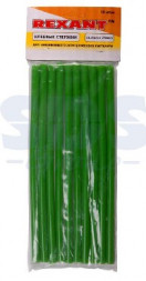 Клеевой стержень REXANT (09-1202) клеевой стержень D=11.2мм L=270мм зеленый (10)