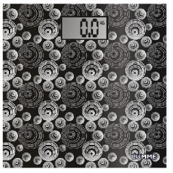 весы LUMME LU-1305 черный/круги