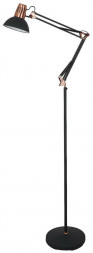 Светильник CAMELION (13089) KD-431F C62, торшер, черный/медь