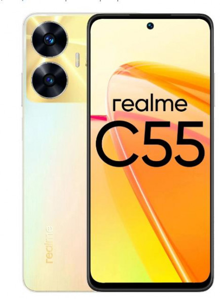 Смартфон REALME C55 RMX3710 8/256Gb Gold/Pearl
