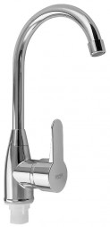 Смеситель для кухни BRIMIX 590 Смеситель на кухню, боковой , шаровый из высокопрочного пластика АБС - ХРОМИРОВАННЫЙ