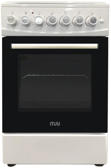 Плита газоэлектрическая MIU UNO 51S белая