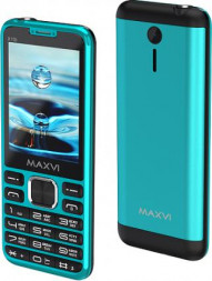 Телефон мобильный MAXVI X10i Aqua Blue
