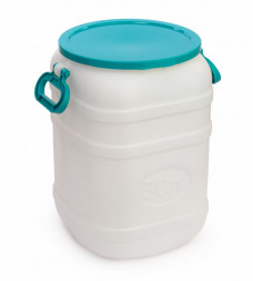 Канистра АЛЬТЕРНАТИВА М1144 бочка 30л. (горл.250мм) с навес.руч.