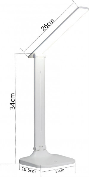 Светильник настольный СПУТНИК SDL009 белый