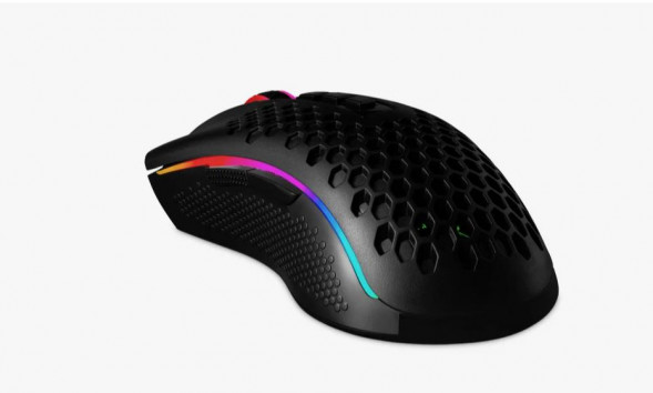 Проводная игровая мышь REDRAGON (71122) Storm Basic 12400 DPI, черная, легкая