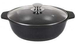 Жаровня KUKMARA ж40а а/пр литая 4,0л алюм/кр