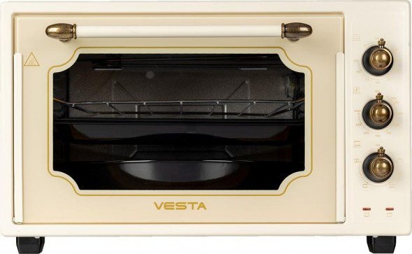 Мини печь VESTA MP-V 2342 L Беж Retro