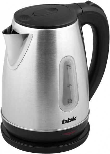 Чайник электрический BBK EK1767S нержавеющая сталь/черный