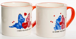 Кружка OLAFF 223-08018 Я ТЕБЯ ЛЮБЛЮ, 300мл, микс 2 декора 55597