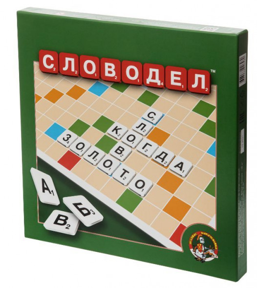 Детские игры ДЕСЯТОЕ КОРОЛЕВСТВО Игра настольная &quot;Словодел&quot; (картон) зел 02648