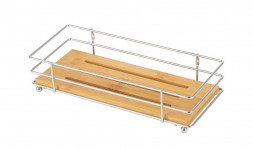 Полка для ванной комнаты РЫЖИЙ КОТ Полка для ванной комнаты BAMBOO-02, 26,5*11,5*6 см (101244)