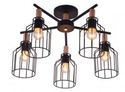 Светильник ESCADA 469/5PL E27*60W Black