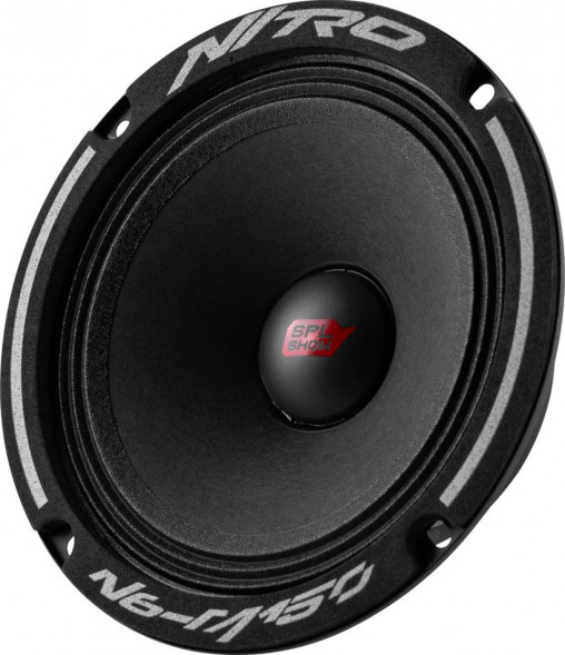 Автоакустика SPL SHOW NITRO N6-M150 акустика/СЧ 6.5&quot;/RMS=150Вт/4Ом/4 шт.мастер