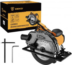 Дисковая пила DEKO CS2500-D, 2500Вт, 210мм диск 083-1102