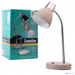 Светильник CAMELION (15186) KD-359 C26 40W/E27 тауп