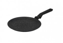 Сковорода VICTORIA D0222 АЛА 220 DIAMOND INDUCTION , черн. с бел.крапинками