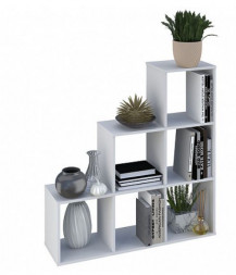Стеллаж POLINI Стеллаж Polini Home Smart Каскадный 6 секций, белый (1кор)