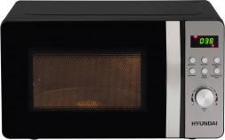 Микроволновая печь HYUNDAI HYM-D2074 20л. 700Вт черный/серебристый