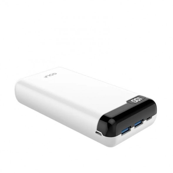Power bank GOLF (LCD22_White) LCD22,20000 mah, белый