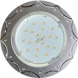 Светильник встраиваемый ECOLA FC5384ECB GX53 H4 DL5384 матовый хром