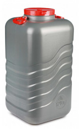 Канистра АЛЬТЕРНАТИВА М8332 бочка Волна-эконом с навесными ручками 80л