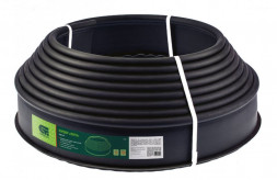 Садовые ограждения СИБРТЕХ Бордюр Лента, 10 х 1000 см, полиэтиленовый, черный 64550