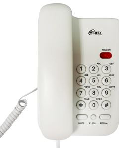 Телефон RITMIX RT-311 white