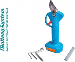 Секатор аккумуляторный STURM CPS1803BL Секатор аккумуляторный б/щ,18В,1BatterySystem, макс диам 30мм, без АКБ и ЗУ