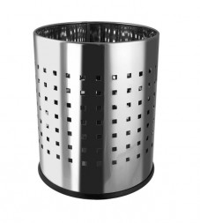 Ведро САНАКС 405 Ведро круглое 5 л-перфорированное из нержавеющей стали без крышки