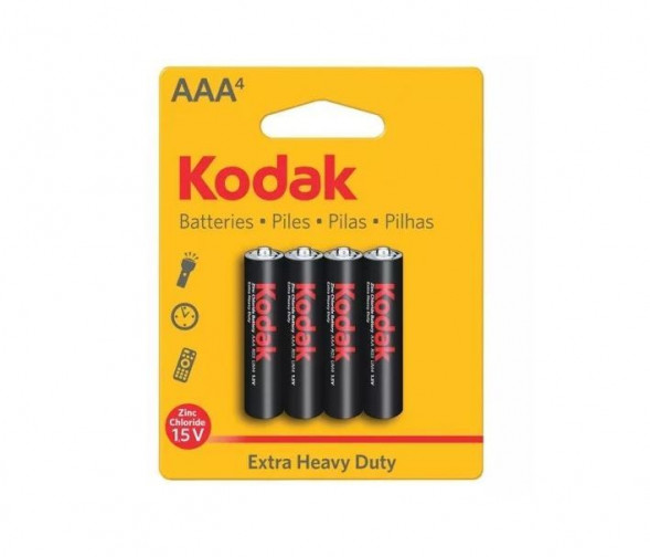 Элементы питания KODAK R03-4BL EXTRA HEAVY DUTY (Б0005118)