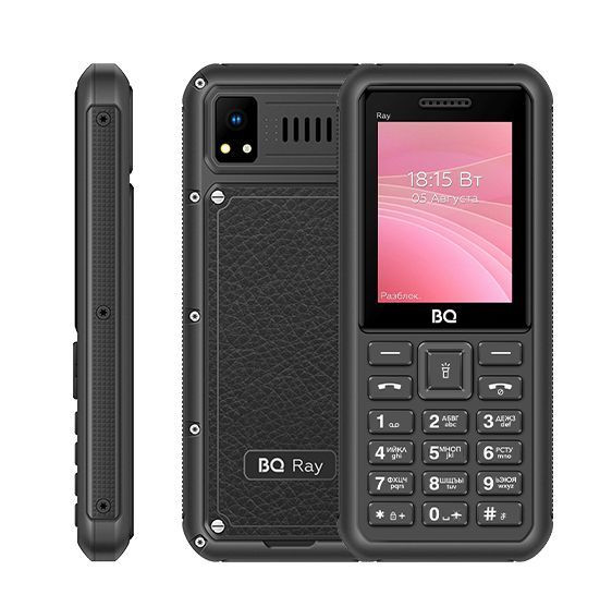 Мобильный телефон BQ 2454 RAY BLACK