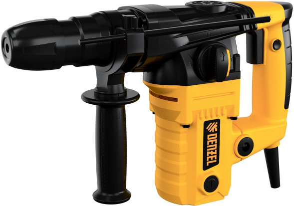 Перфоратор электрический DENZEL Перфоратор электрический RHVB-1100-26, SDS-plus, 1100 Вт, 4 Дж, 4 реж.// DENZEL Перфоратор электрический RHVB-1100-26, SDS-plus, 1100 Вт, 4 Дж, 4 реж.//