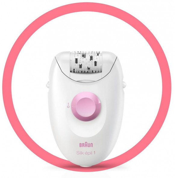 Эпилятор BRAUN S1 SE 1-176 White Silk-epil