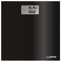 весы LUMME LU-1306 черный/металлик