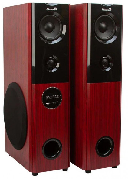Акустика ELTRONIC 20-82 Home Sound красный - колонка 08&quot;