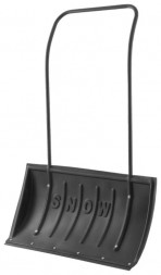 Движок СИБРТЕХ Движок для уборки снега пластиковый, 780 х 420 х 1140 мм, стальная рукоятка, Россия, 61594