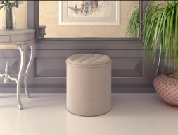 BONMEBEL Пуф Брайтон - ТК бежевая (1 кор.)