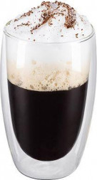 LEONORD Стакан AROMA, объем: 450 мл с двойными стенками из боросиликатного стекла (106479)