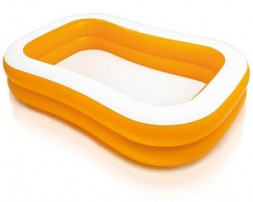 Бассейн надувной INTEX Бассейн надувной 163x107x46 см. Прямоугольный овальный (в коробке) Арт. 57181NP