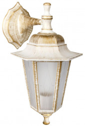 Светильник CAMELION (13837) PP4101/02 C66 НБУ 06-60-001 У1 "Леда1" белый под бронзу