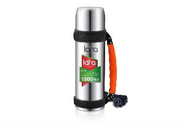 Термос LARA LR04-03 сталь 1,2л