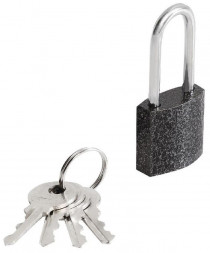 Замок навесной SMARTBUY (SBT-LK-2504L) черный
