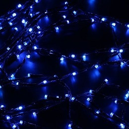 LED гирлянда ECOLA N2YB06ELC IP20 Синяя Blue 100 Led 6м