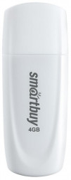 USB-флэш SMARTBUY (SB004GB2SCW) UFD 2.0 004GB Scout White белый